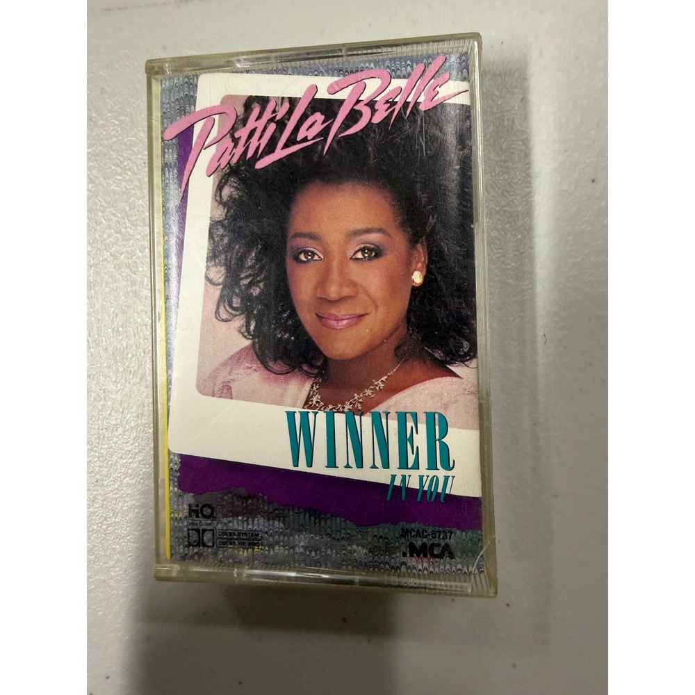 Patti LaBelle Winner In You Cassette Tape‎ 1986 MCA Records MCAC-5737 R&B Soul